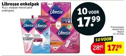 Kruidvat Libresse enkelpak aanbieding