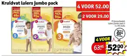 Kruidvat Kruidvat Luiers Jumbo Pack aanbieding