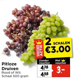 Vomar Voordeelmarkt Pitloze Druiven aanbieding