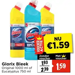 Vomar Voordeelmarkt Glorix Bleek aanbieding