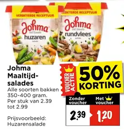 Vomar Voordeelmarkt Johma Maaltijd-salades aanbieding