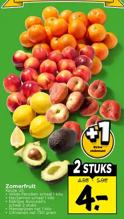 Vomar Voordeelmarkt Zomerfruit aanbieding