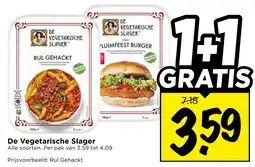 Vomar Voordeelmarkt De Vegetarische Slager aanbieding