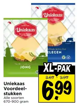 Vomar Voordeelmarkt Uniekaas Voordeelstukken aanbieding