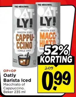 Vomar Voordeelmarkt Oatly Barista Iced aanbieding