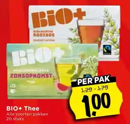 Vomar Voordeelmarkt BIO+ Thee aanbieding