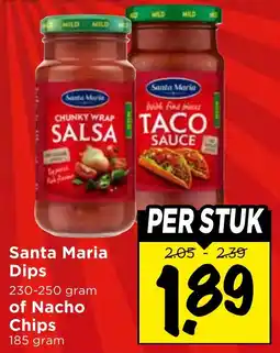 Vomar Voordeelmarkt Santa Maria Dips aanbieding