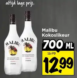 Vomar Voordeelmarkt Malibu Kokoslikeur aanbieding