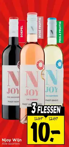Vomar Voordeelmarkt Njoy Wijn aanbieding