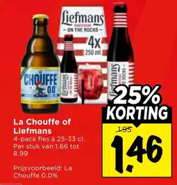 Vomar Voordeelmarkt La Chouffe of Liefmans aanbieding