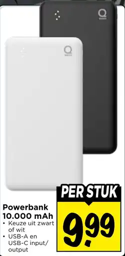 Vomar Voordeelmarkt Powerbank aanbieding