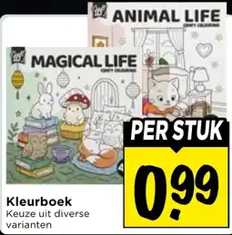 Vomar Voordeelmarkt Kleurboek aanbieding
