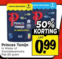 Vomar Voordeelmarkt Princes Tonijn aanbieding