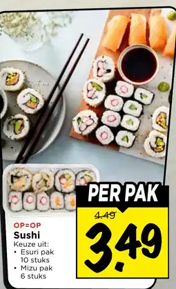 Vomar Voordeelmarkt Sushi aanbieding