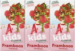 Dirk Appelsientje Kids fruitdrink framboos 6 st aanbieding