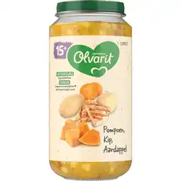 Dirk Olvarit 15+ Maanden pompoen-kip-aardappel aanbieding