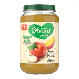 Dirk Olvarit 12+ Maanden Appel Perzik Mango aanbieding