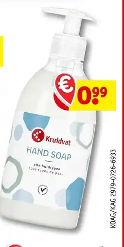 Kruidvat Kruidvat hand soap aanbieding