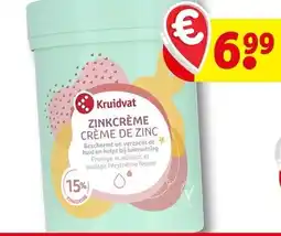 Kruidvat Kruidvat zinkcrème crème de zinc aanbieding