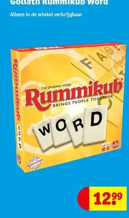 Kruidvat Goliath Rummikub Word aanbieding