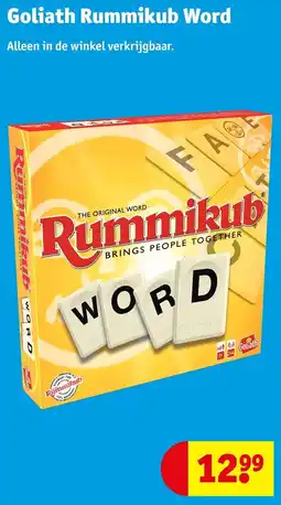 Kruidvat Goliath Rummikub Word aanbieding
