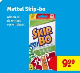 Kruidvat Mattel Skip-bo aanbieding