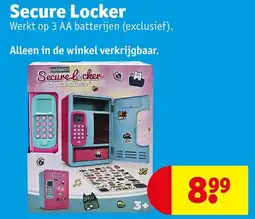 Kruidvat Secure Locker aanbieding