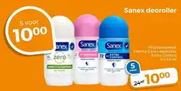 Trekpleister Sanex deoroller aanbieding