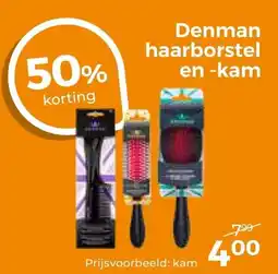 Trekpleister Denman haarborstel en kam aanbieding