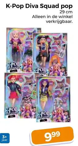 Trekpleister K-pop diva squad pop aanbieding