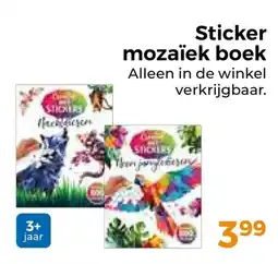Trekpleister Sticker mozaïek boek aanbieding