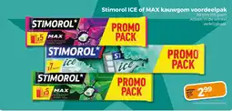 Trekpleister Stimorol ICE of MAX kauwgom voordeelpak aanbieding