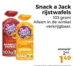 Trekpleister Snack a jack rijstwafels aanbieding