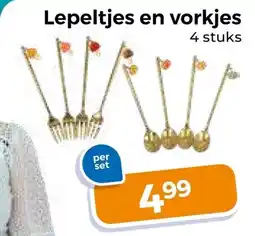 Trekpleister Lepeltjes en vorkjes aanbieding