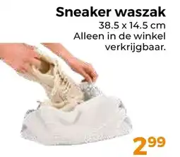 Trekpleister Sneaker waszak aanbieding