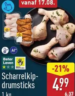 ALDI Scharrelkip drumsticks aanbieding