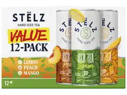 Hoogvliet Stelz Hard iced tea valuepack aanbieding