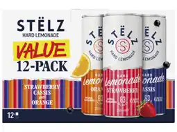 Hoogvliet Stelz Hard lemonade valuepack aanbieding