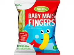 Hoogvliet Sore Baby maisfingers aardbei aanbieding