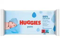 Hoogvliet Huggies Billendoekjes - Pure aanbieding