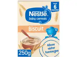 Hoogvliet Nestlé Baby cereals biscuit 6+ maanden aanbieding