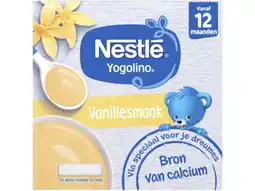 Hoogvliet Nestlé Yogolino vanillesmaak 12+ aanbieding