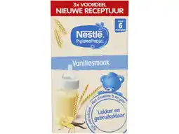 Hoogvliet Nestlé PyjamaPapje Vanille 6+ mnd baby pap aanbieding