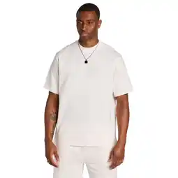 Foot Locker LCKR Heavyweight Relaxed Fit T-shirts Heren - Beige - Maat XS - Katoen Jersey aanbieding
