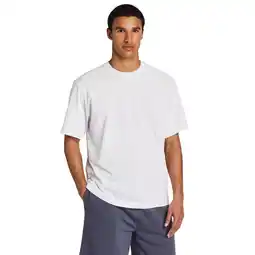 Foot Locker LCKR Heavyweight Distressed Relaxed Fit T-shirts Heren - Blauw - Maat XS - Katoen Jersey aanbieding