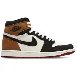 Foot Locker Jordan 1 Retro Sneakers Heren - Bruin - Maat 40 - Leer aanbieding