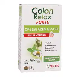 Holland & Barrett Ortis Colon Relax Opgeblazen Gevoel (30 Tabletten) aanbieding