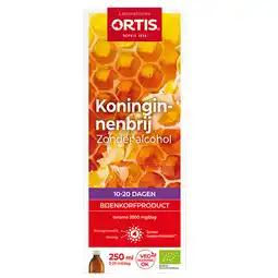 Holland & Barrett Ortis Koninginnebrij Zonder Alcohol Bio (250ml) aanbieding