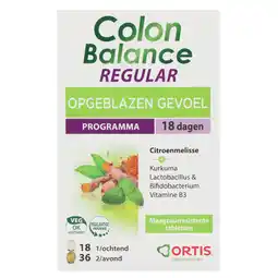 Holland & Barrett Ortis Colon Balance Opgeblazen Gevoel (54 Tabletten) aanbieding