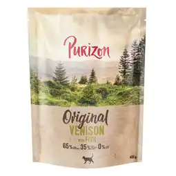 Zooplus Purizon Original Venison met vis - graanvrij - 400 g Nieuw Receptuur aanbieding